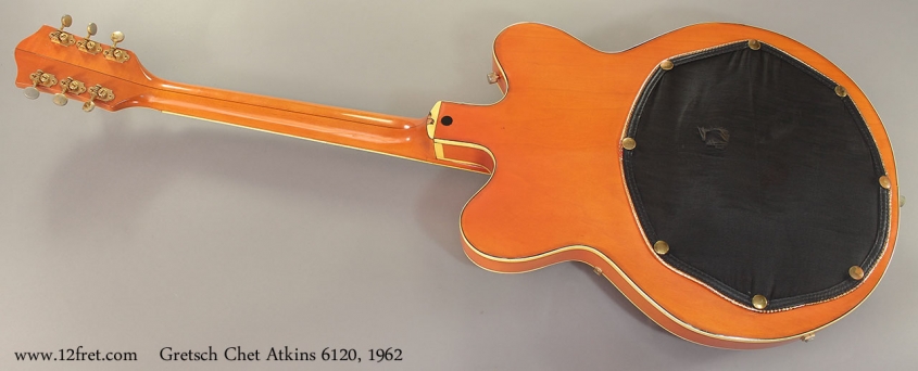 Gretsch Chet Atkins 6120, 1962 full rear view