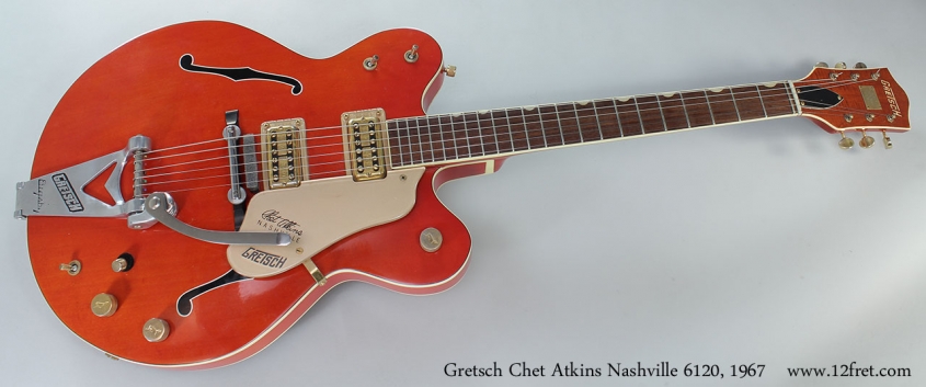 Gretsch Chet Atkins Nashville 6120, 1967 Full Front View