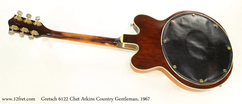 Gretsch 6122 Chet Atkins Country Gentleman, 1967 Full Rear View