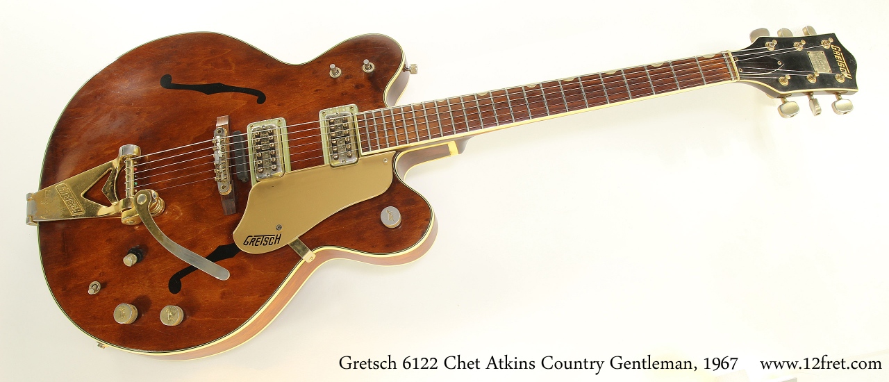 Gretsch 6122 Chet Atkins Country Gentleman, 1967 Full Front View