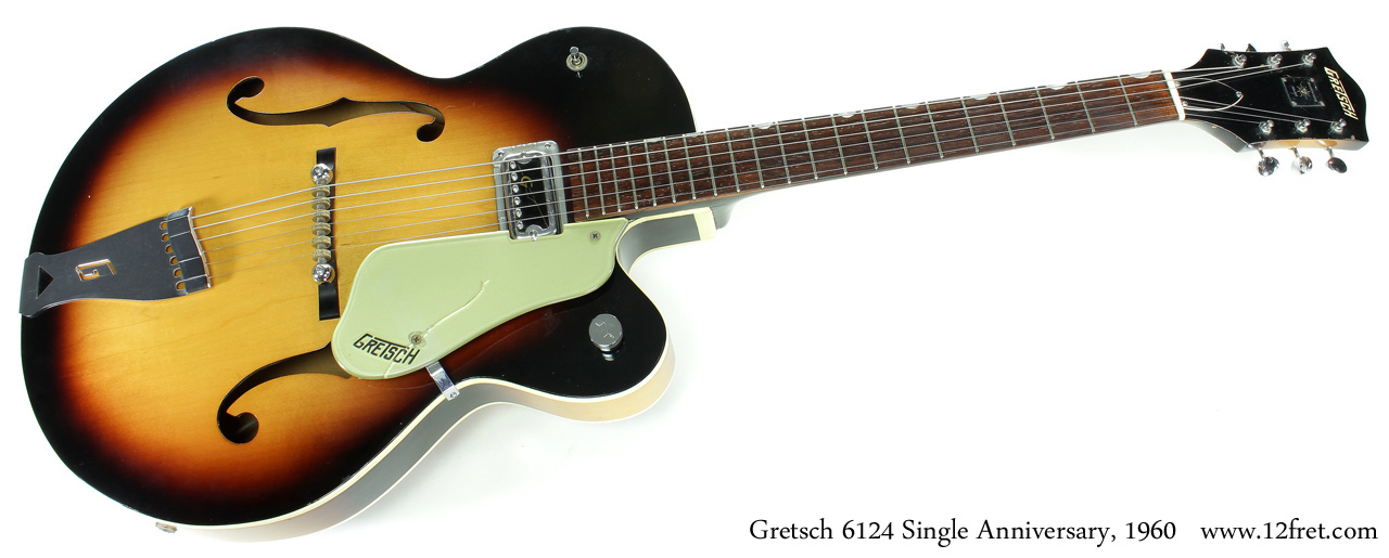 Gretsch 6124 Single Anniversary, 1960 - The Twelfth Fret