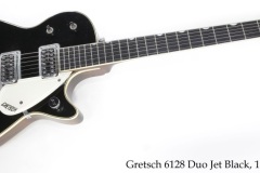 Gretsch 6128 Duo Jet Black, 1959 Full Front View