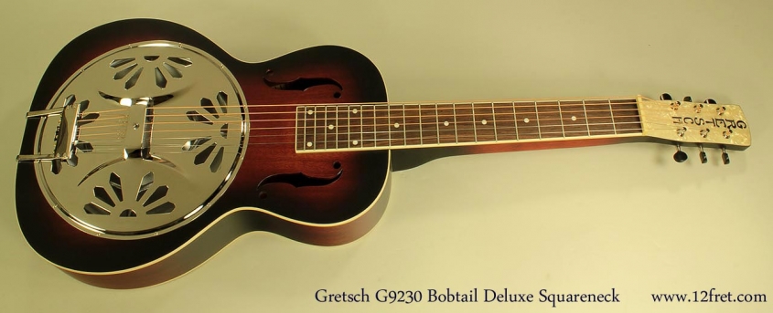 Gretsch G9230 ‘Bobtail Deluxe’ Resonator Full Rear View