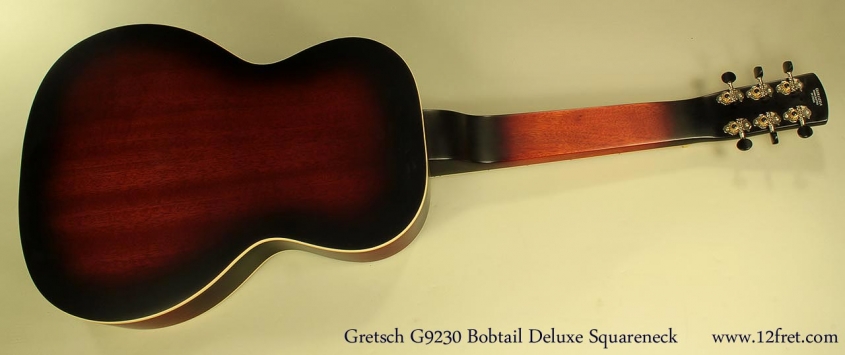 Gretsch G9230 ‘Bobtail Deluxe’ Resonator Full Rear View