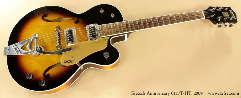 Gretsch Anniversary G6117T-HT 2009 full front view