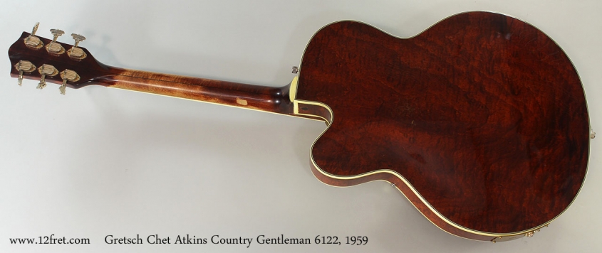Gretsch Chet Atkins Country Gentleman 6122, 1959 Full Rear View