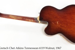 Gretsch Chet Atkins Tennessean 6119 Walnut, 1967 Full Rear View