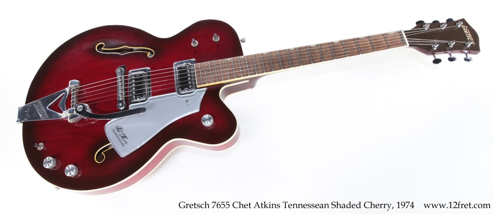 Gretsch 7655 Chet Atkins Tennessean 1974 www.12fret