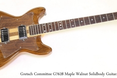 Gretsch Committee G7628 Maple Walnut Solidbody Guitar, 1978 Full Front View