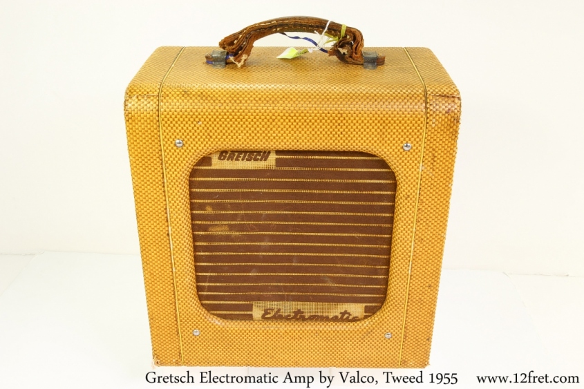 Gretsch Electromatic Amp by Valco, Tweed 1955 Full Front View