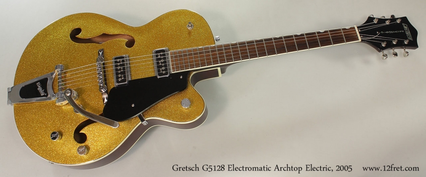 Gretsch G5128 Electromatic Archtop Electric, 2005 Full Front View