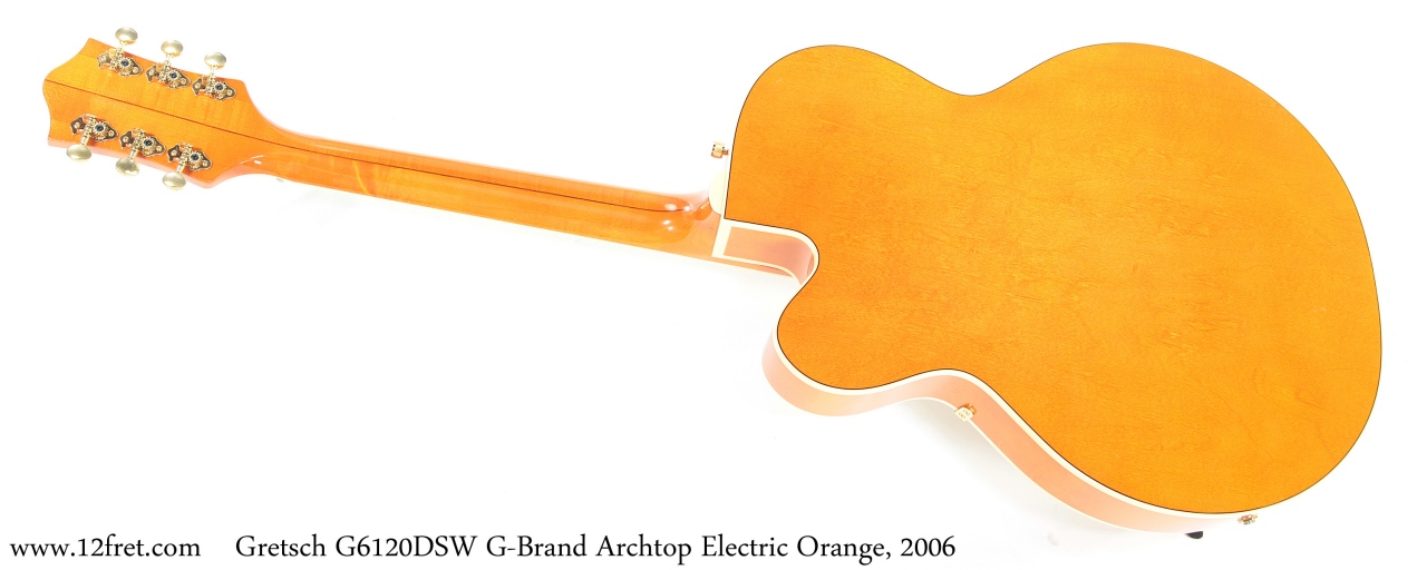 Gretsch G6120DSW G Brand Archtop Orange 2006 The Twelfth Fret