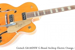 Gretsch G6120DSW G-Brand Archtop Electric Orange, 2006 Full Front View