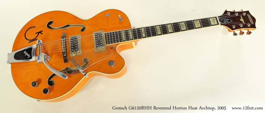 Gretsch G6120RHH Reverend Horton Heat Archtop, 2005   Full Front View