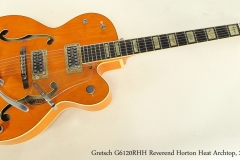 Gretsch G6120RHH Reverend Horton Heat Archtop, 2005   Full Front View