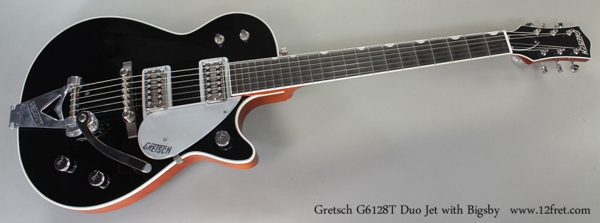 Gretsch G6128T Duo Jet with Bigsby Full Front View