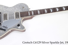 Gretsch G6129 Silver Sparkle Jet, 1989 Full Front View