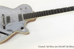 Gretsch '59 Silver Jet G6129T-59 Silver Sparkle  Full Front VIew