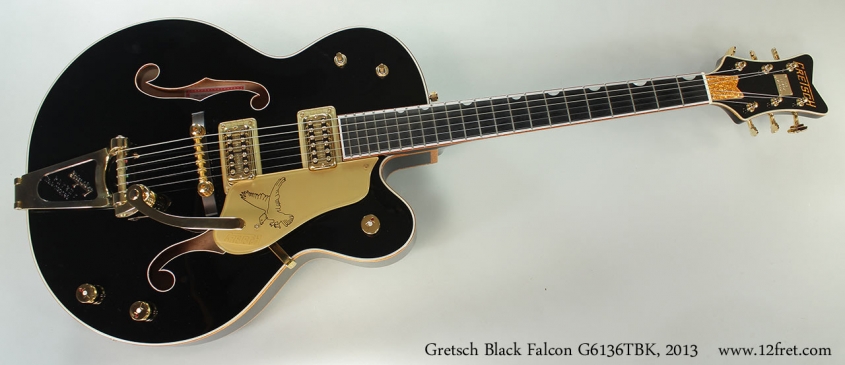 Gretsch Black Falcon G6136TBK, 2013 Full Front View