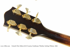 Gretsch Chet Atkins 6122 Country Gentleman Thinline Archtop Walnut, 1963 Head Rear View