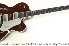 Gretsch Tennessee Rose G6119FT Thin Body Archtop Walnut, 2006 Full Front View