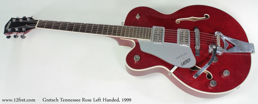 Gretsch Tennessee Rose Left Handed 1999 full front view