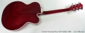 Gretsch Tennessee Rose Left Handed 1999 full rear view