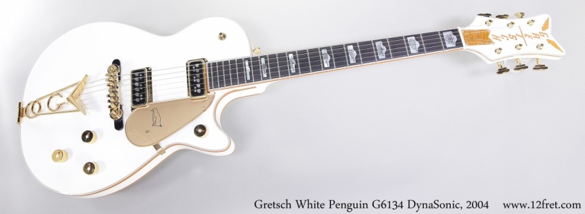 Gretsch White Penguin G6134 DynaSonic, 2004 Full Front View