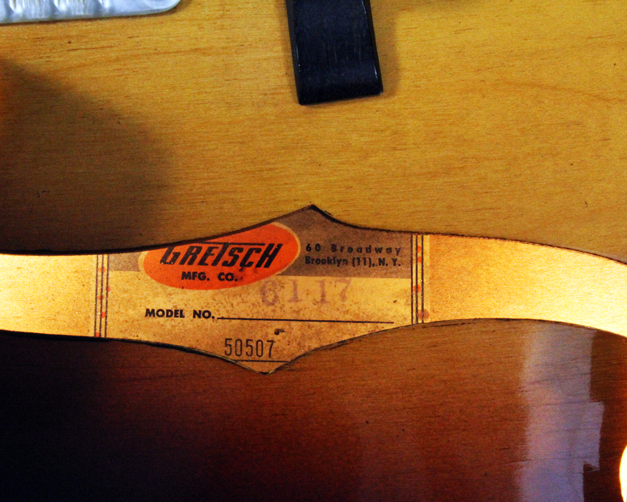 Gretsch Anniversary 6117 1962 | www.12fret.com