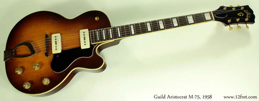 Guild Aristocrat M-75 1958 full front