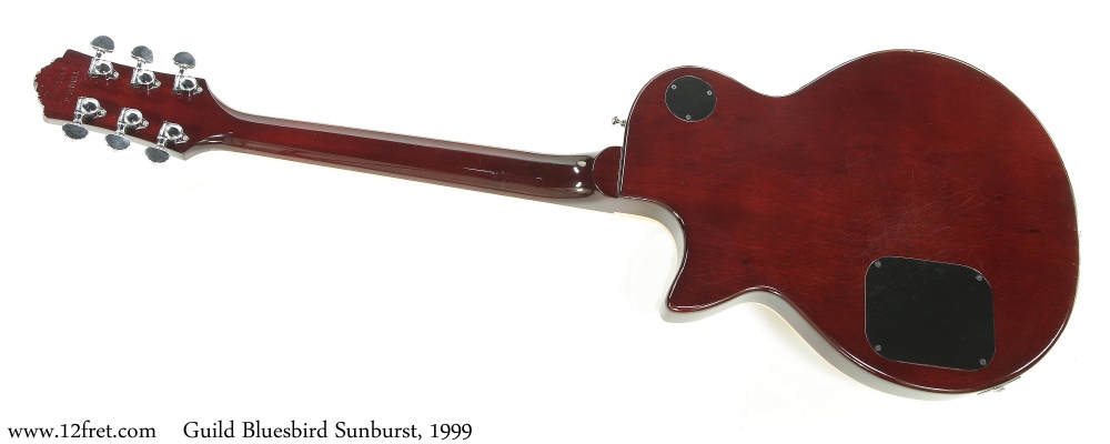 Guild Bluesbird Sunburst, 1999 Full Rear View