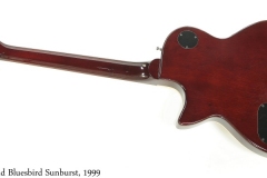 Guild Bluesbird Sunburst, 1999 Full Rear View