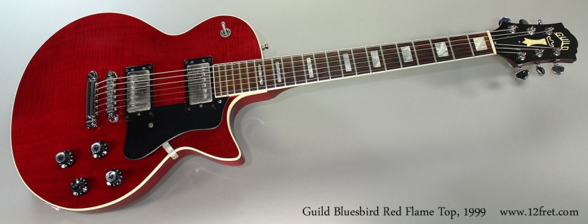 Guild Bluesbird Red Flame Top, 1999 Full Front VIew