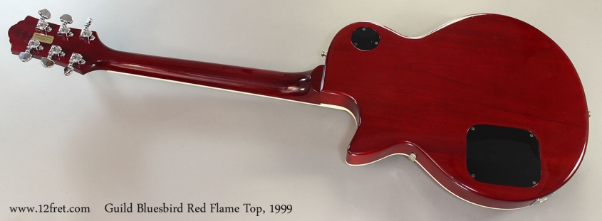 Guild Bluesbird Red Flame Top, 1999 Full Rear View