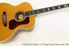 Guild F512 Jumbo 12 String Guitar Rosewood, 2010 Full Front View