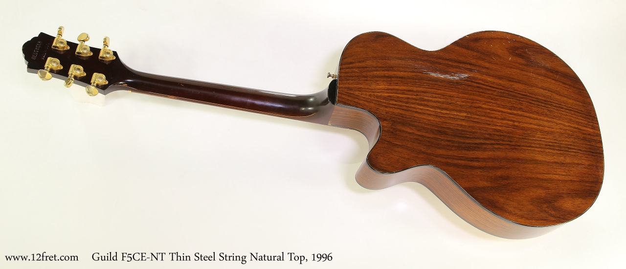 Guild F5CE-NT Thin Steel String Natural Top, 1996