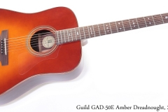 Guild GAD-50E Amber Dreadnought, 2005 Full Front View