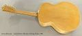 Guild JF30-12 Blonde 12 String Guitar, 1996 Full Rear View