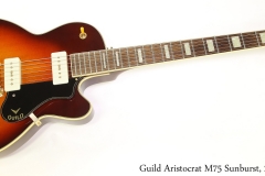 Guild Aristocrat M75 Sunburst, 2017 Full Front View