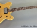 Guild Starfire Bass II Blonde 1974 full front view