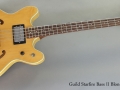 Guild Starfire Bass II Blonde 1974 full front view