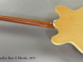 Guild Starfire Bass II Blonde 1974 full rear view