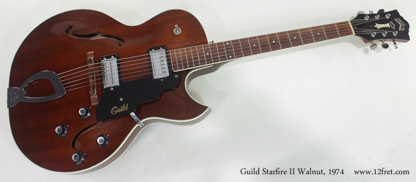 Guild Starfire II Walnut1974 full front view