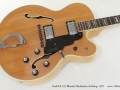 Guild X-175 Blonde Manhattan Archtop 1977 top