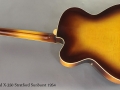 Guild X-350 Stratford Sunburst 1954 full rear view