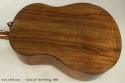 Gurian JK Steel String Koa 1980 back