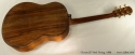 Gurian JK Steel String Koa 1980 full rear view