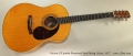 Gurian J R Jumbo Rosewood Steel String Guitar, 1977 Full Front View