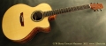 G. W. Barry Hand Built Guitars Macassar Front VIew