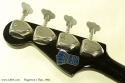 Hagstrom 1 Bass and Guitar Set 1965 bass head rear